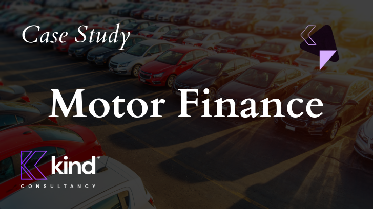 Case Study: Motor Finance page header