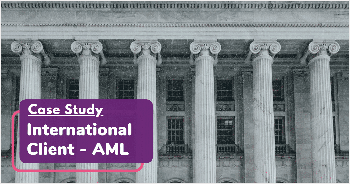 AML International Case Study Header