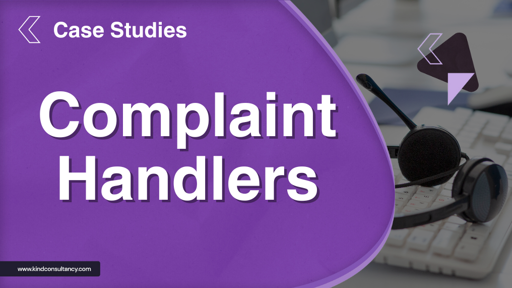Header image for a Case Study about Complaint Handlers