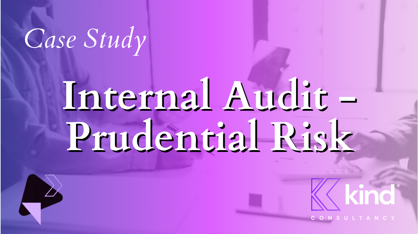 Case Study: Internal Audit - Prudential Risk (Prudential Risk Audit)