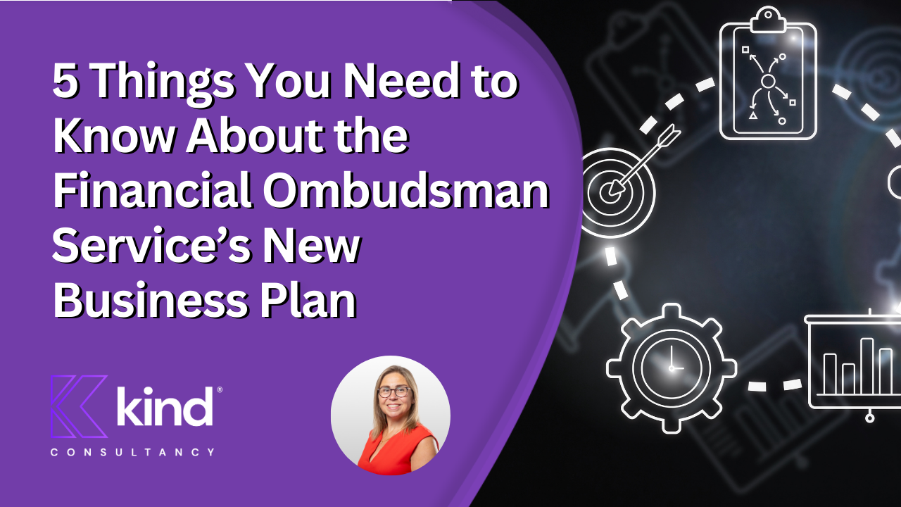 Header image for blog post about the Financial Ombudsman Service's 2024/2025 plans